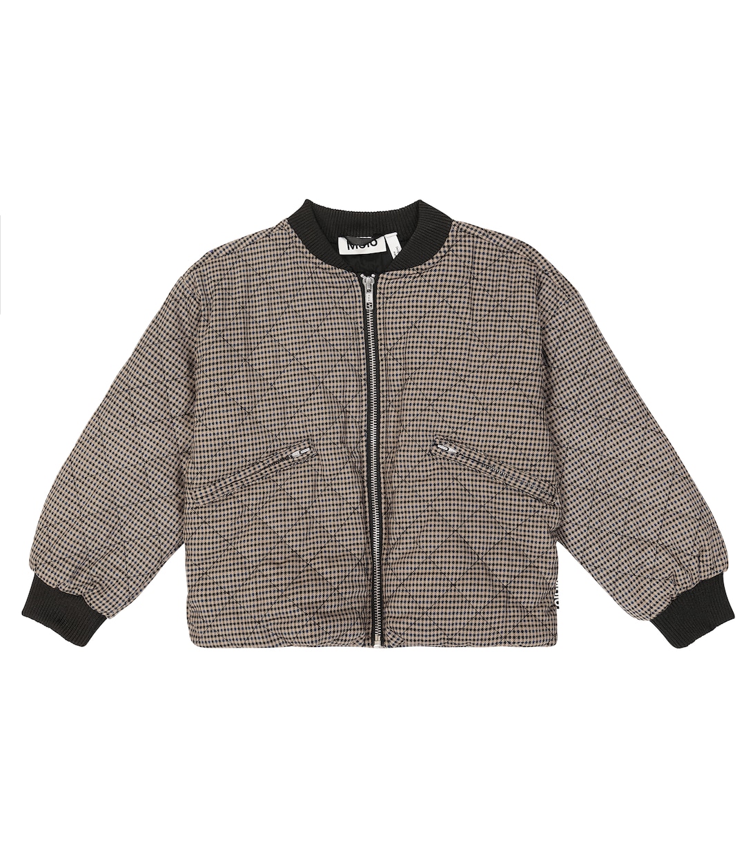 Hanne checked bomber jacket | Molo