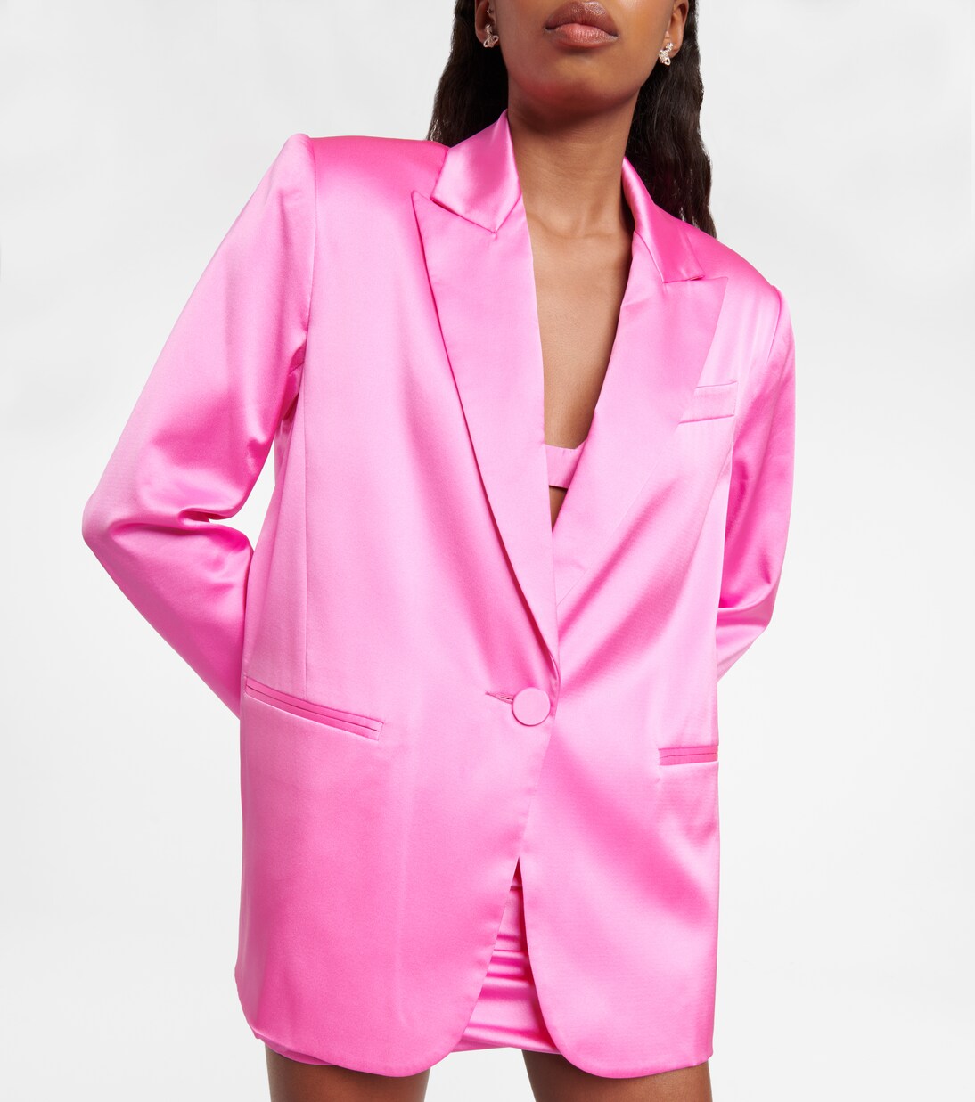 Oversize-Blazer aus Seide | The Sei