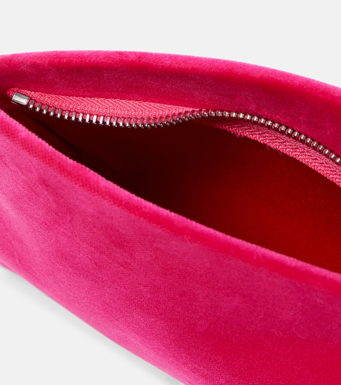Clutch Loubitwist Small in velluto | Christian Louboutin