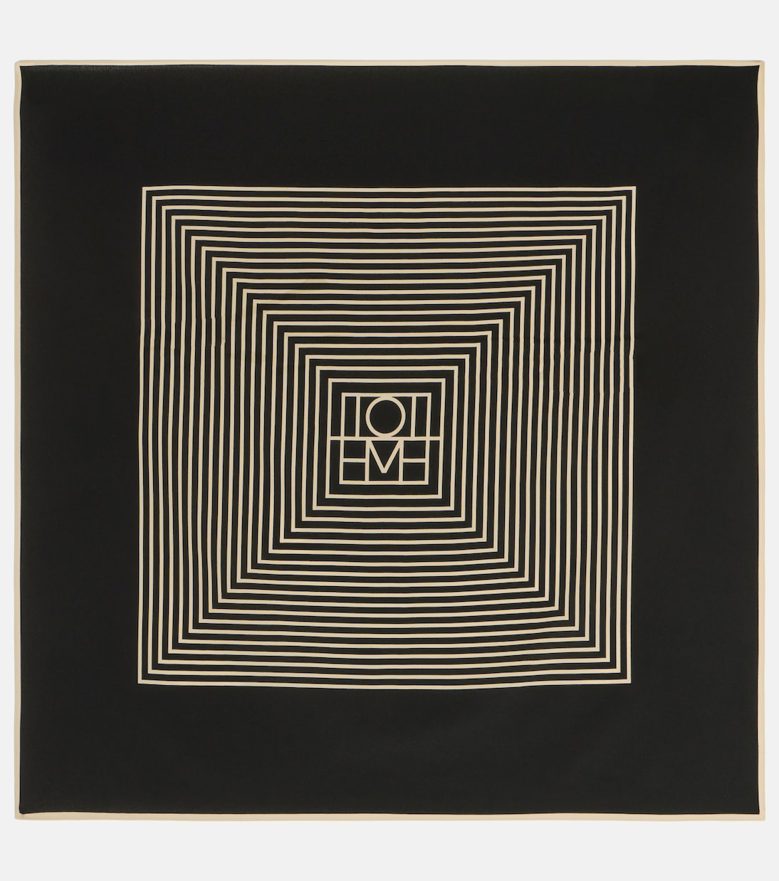 Foulard in seta con stampa | Toteme