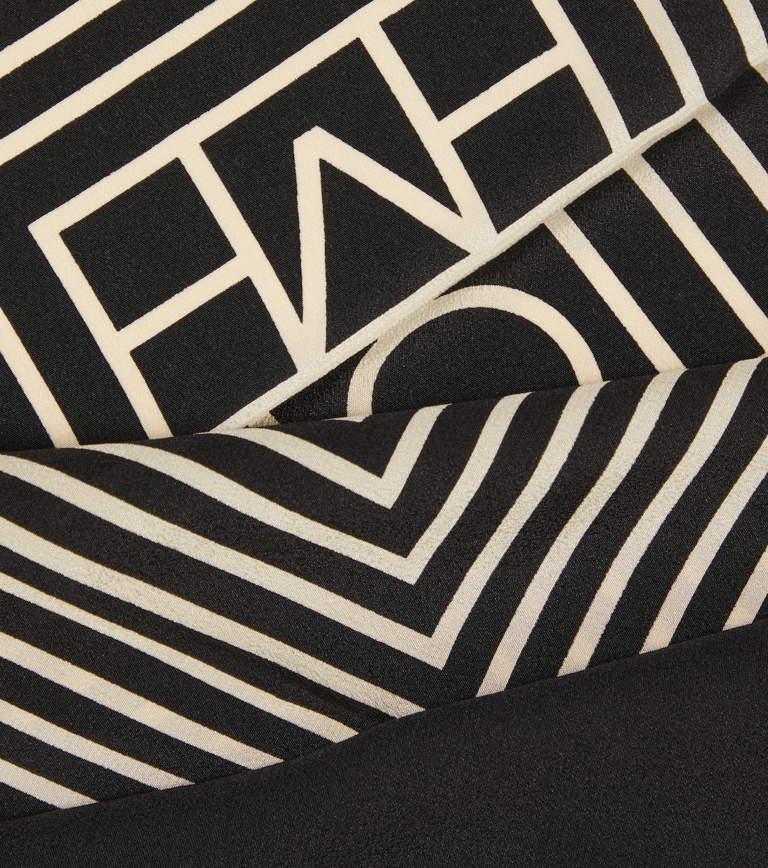 Foulard in seta con stampa | Toteme