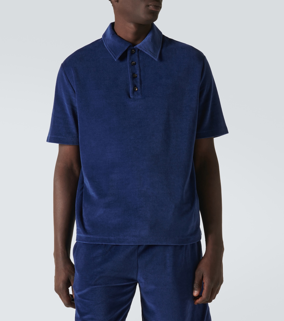 Polo Tsubaki in ciniglia di cotone e seta | Loro Piana