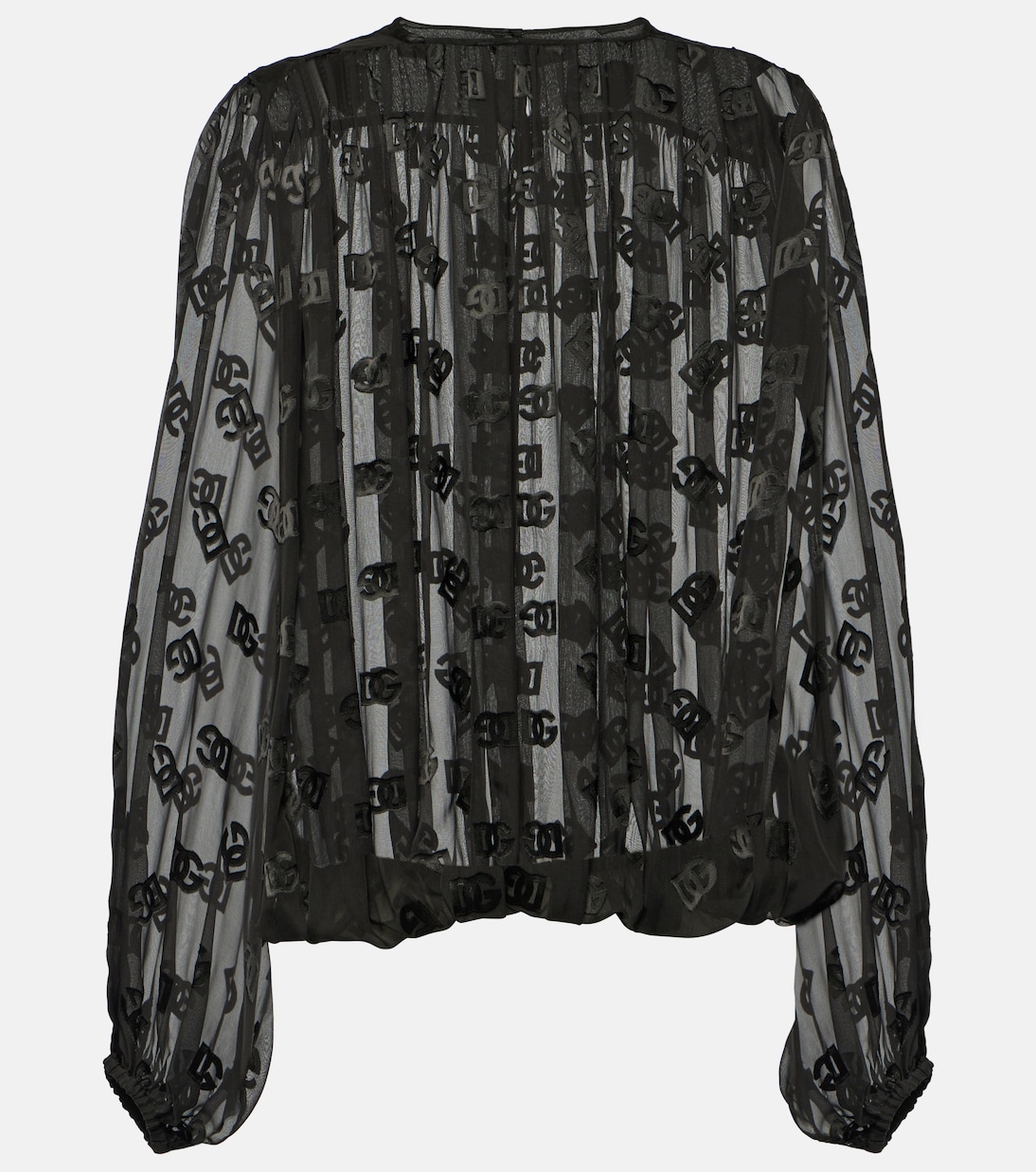 Blusa DG in raso | Dolce&Gabbana