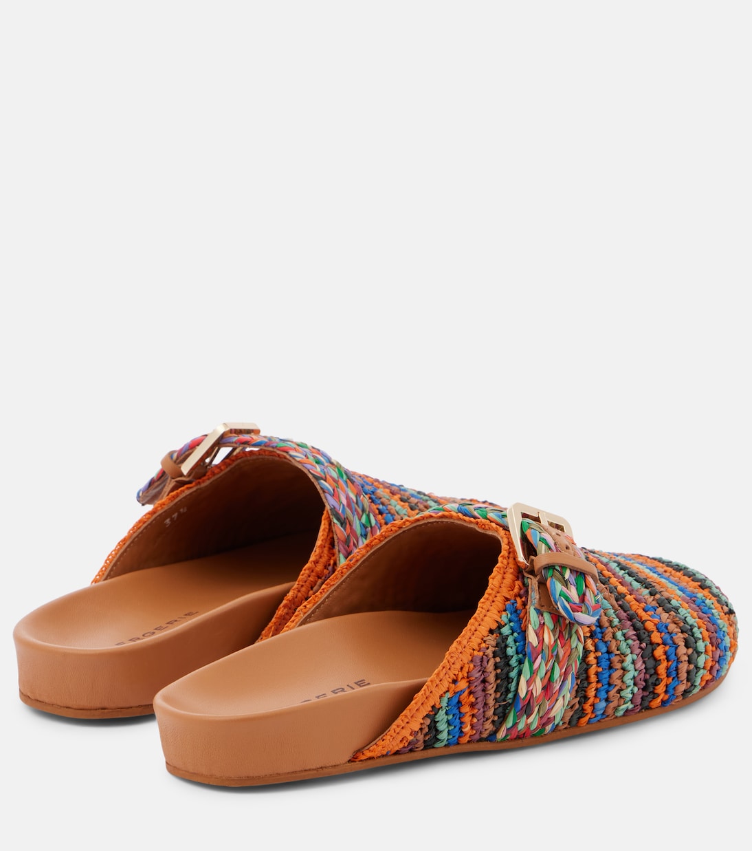 Slippers Quinta aus Raffiabast | Clergerie