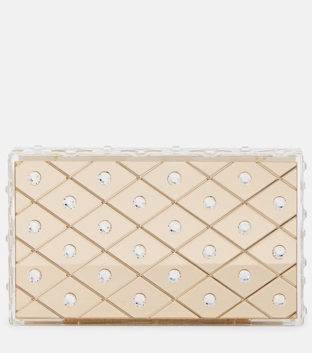 Deco embellished clutch | Aquazzura