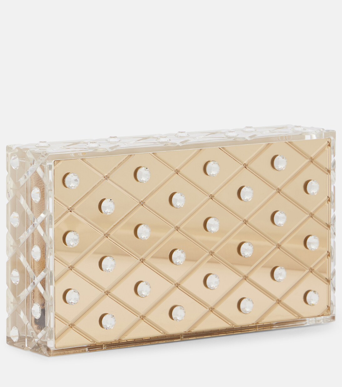 Deco embellished clutch | Aquazzura