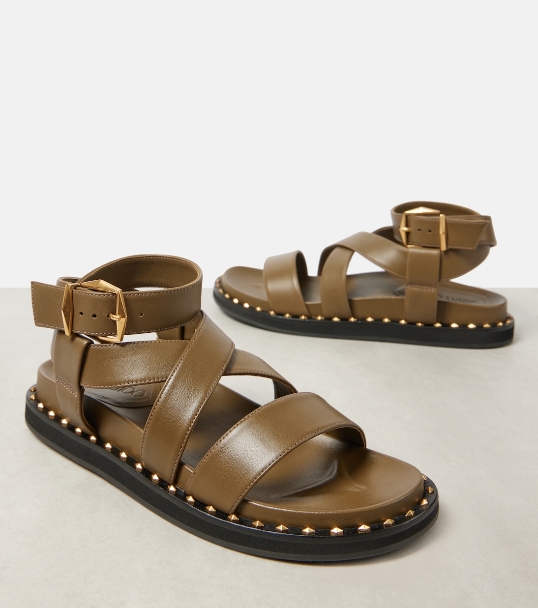 Blaise leather sandals | Jimmy Choo