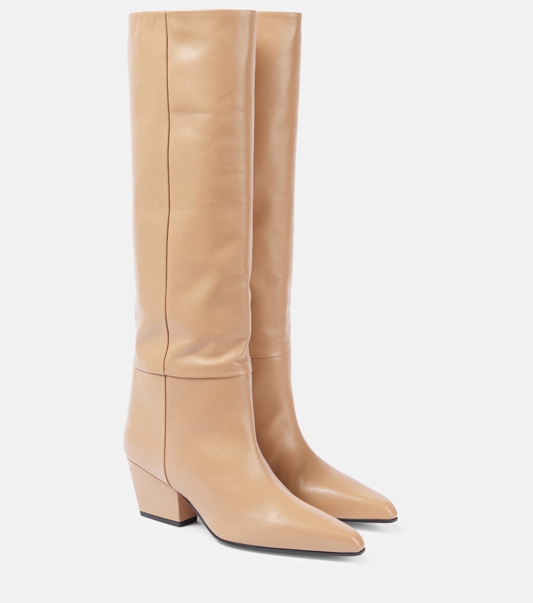 Botas altas Jane de piel | Paris Texas