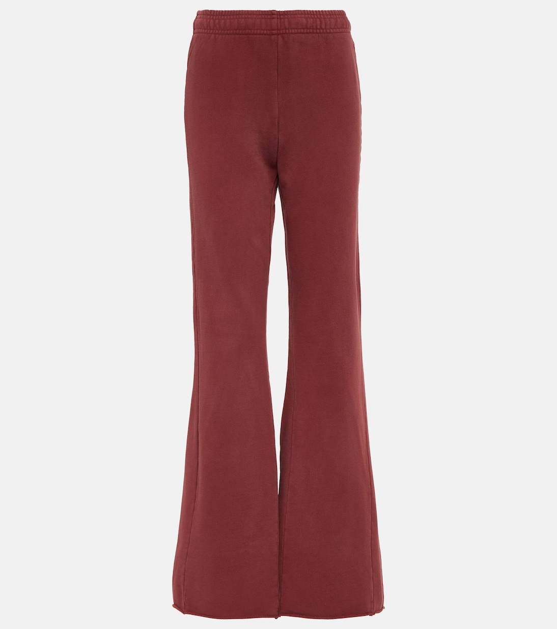 Pantalones flared de algodón | Entire Studios