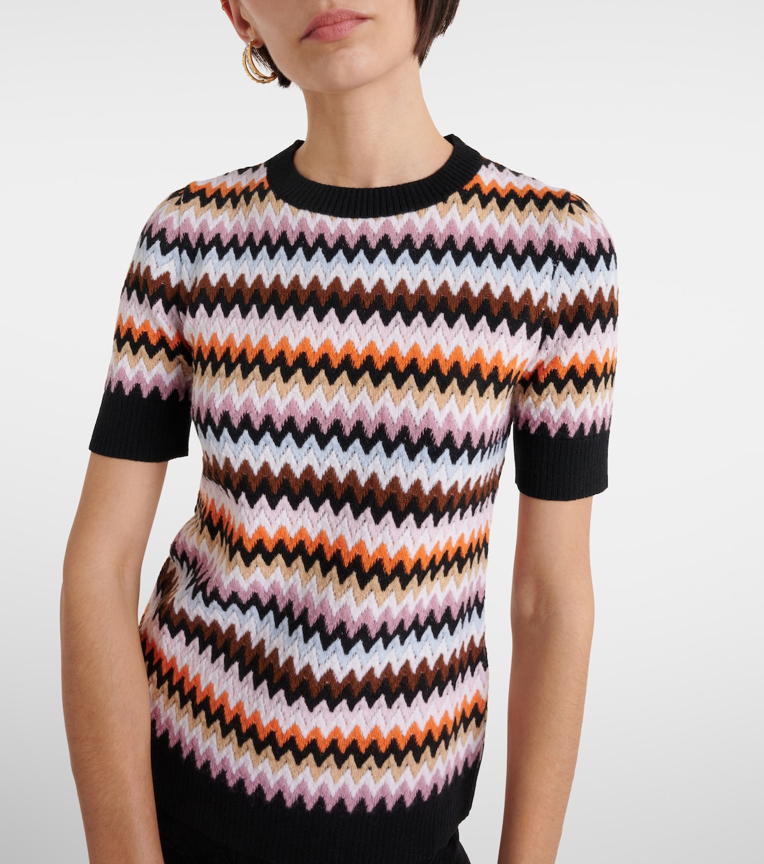 Zig Zag wool top | Missoni