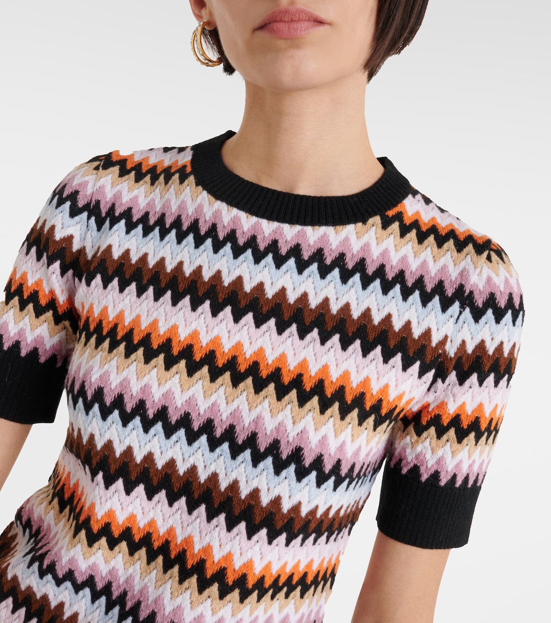 Zig Zag wool top | Missoni