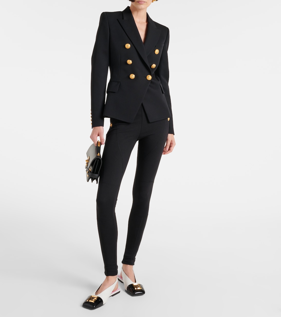 Ballerine slingback Flat Eden in pelle | Balmain