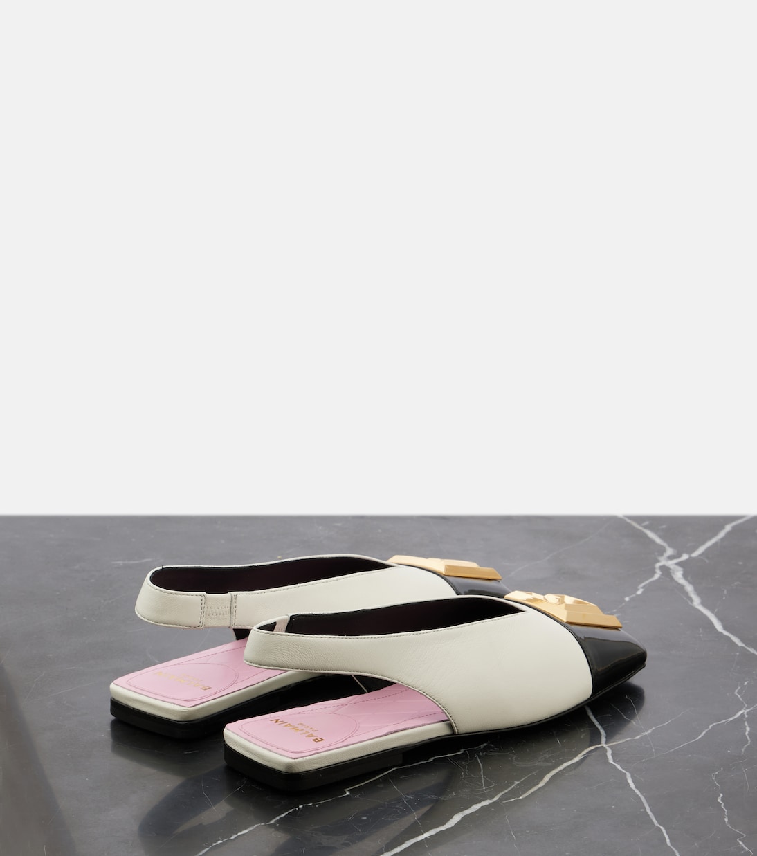 Ballerine slingback Flat Eden in pelle | Balmain
