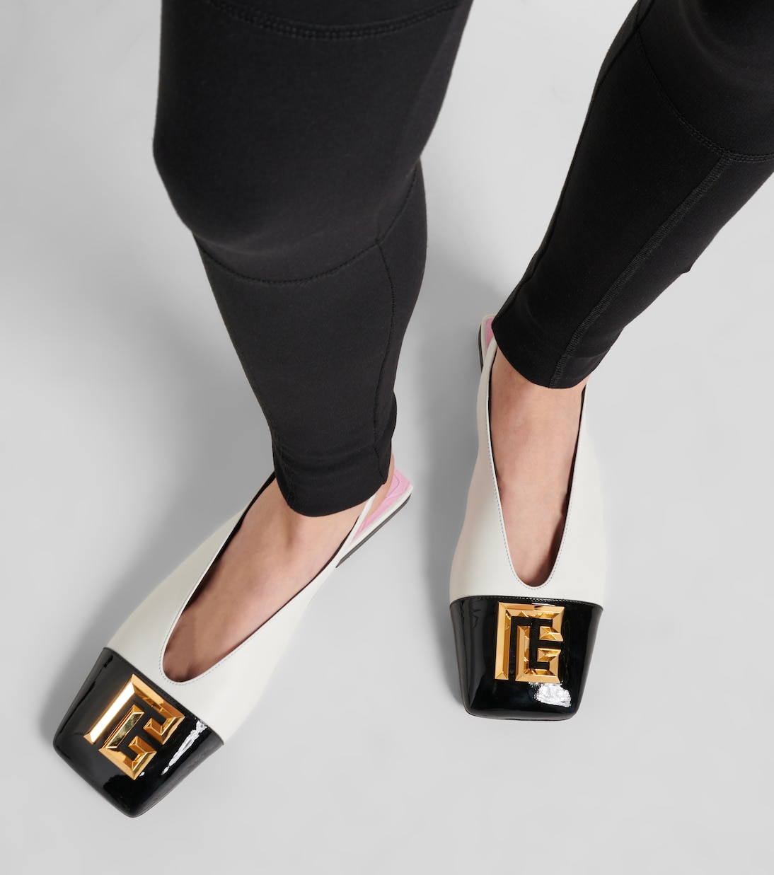 Ballerine slingback Flat Eden in pelle | Balmain