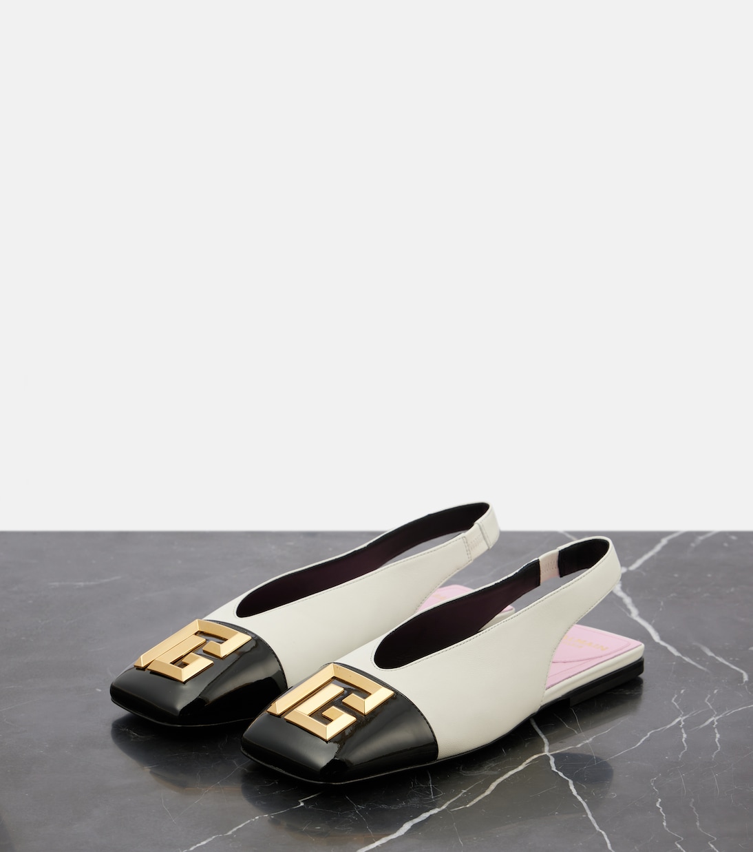 Ballerine slingback Flat Eden in pelle | Balmain