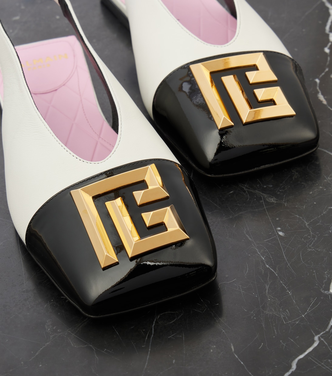 Ballerine slingback Flat Eden in pelle | Balmain