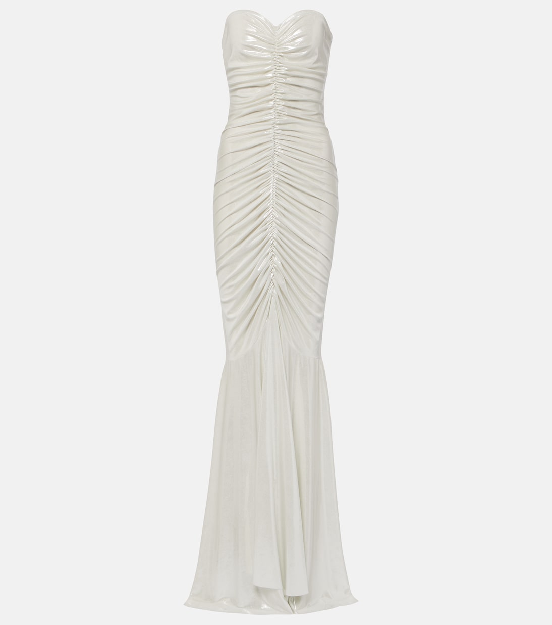 Robe longue métallisée | Norma Kamali