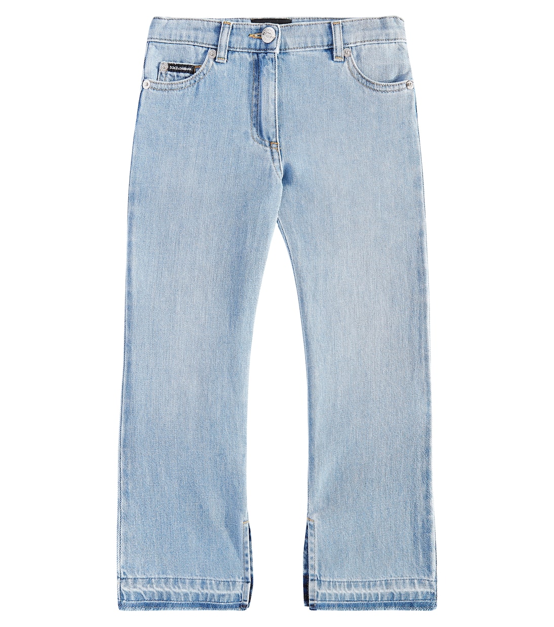Jeans flared con logo | Dolce&Gabbana Kids