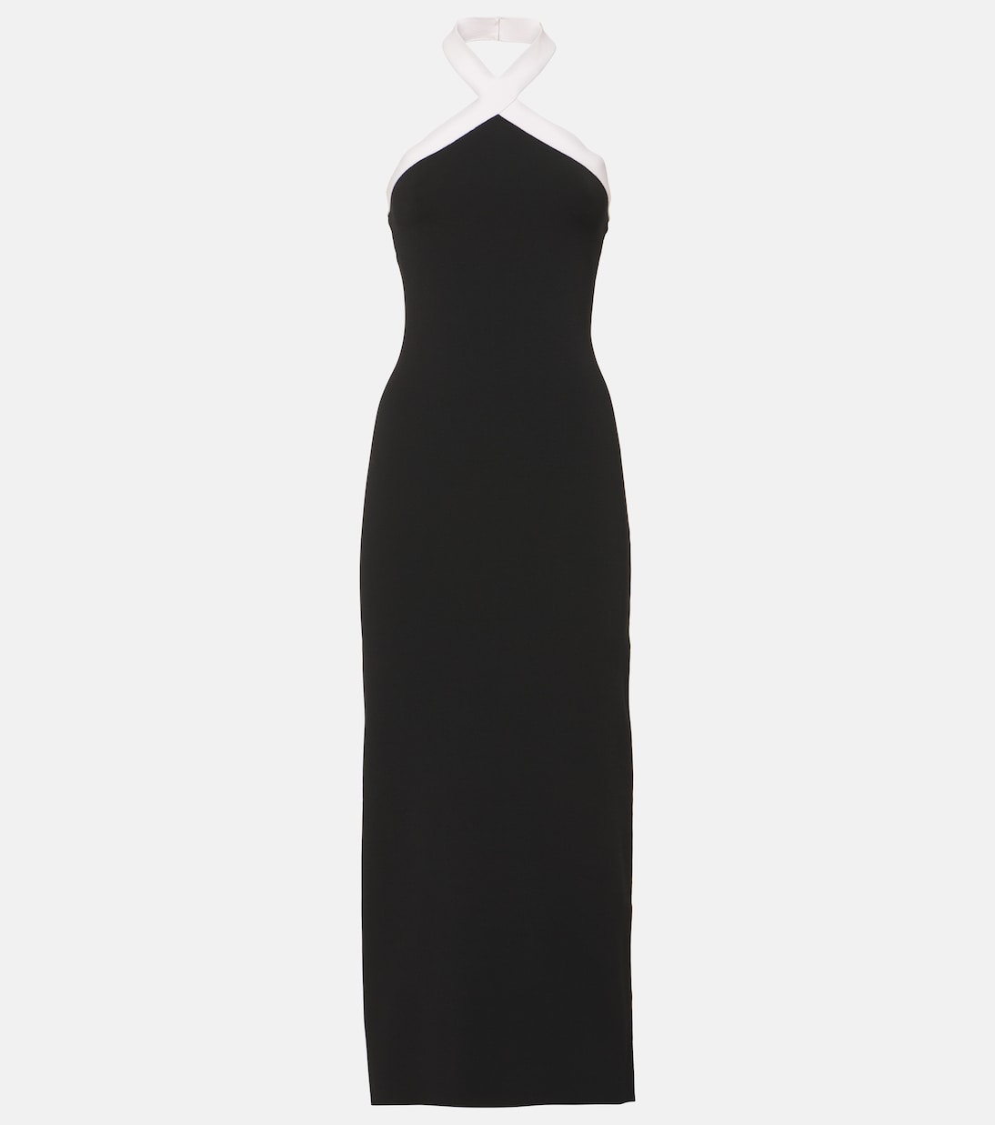 Abito midi con scollo all’americana | Roland Mouret
