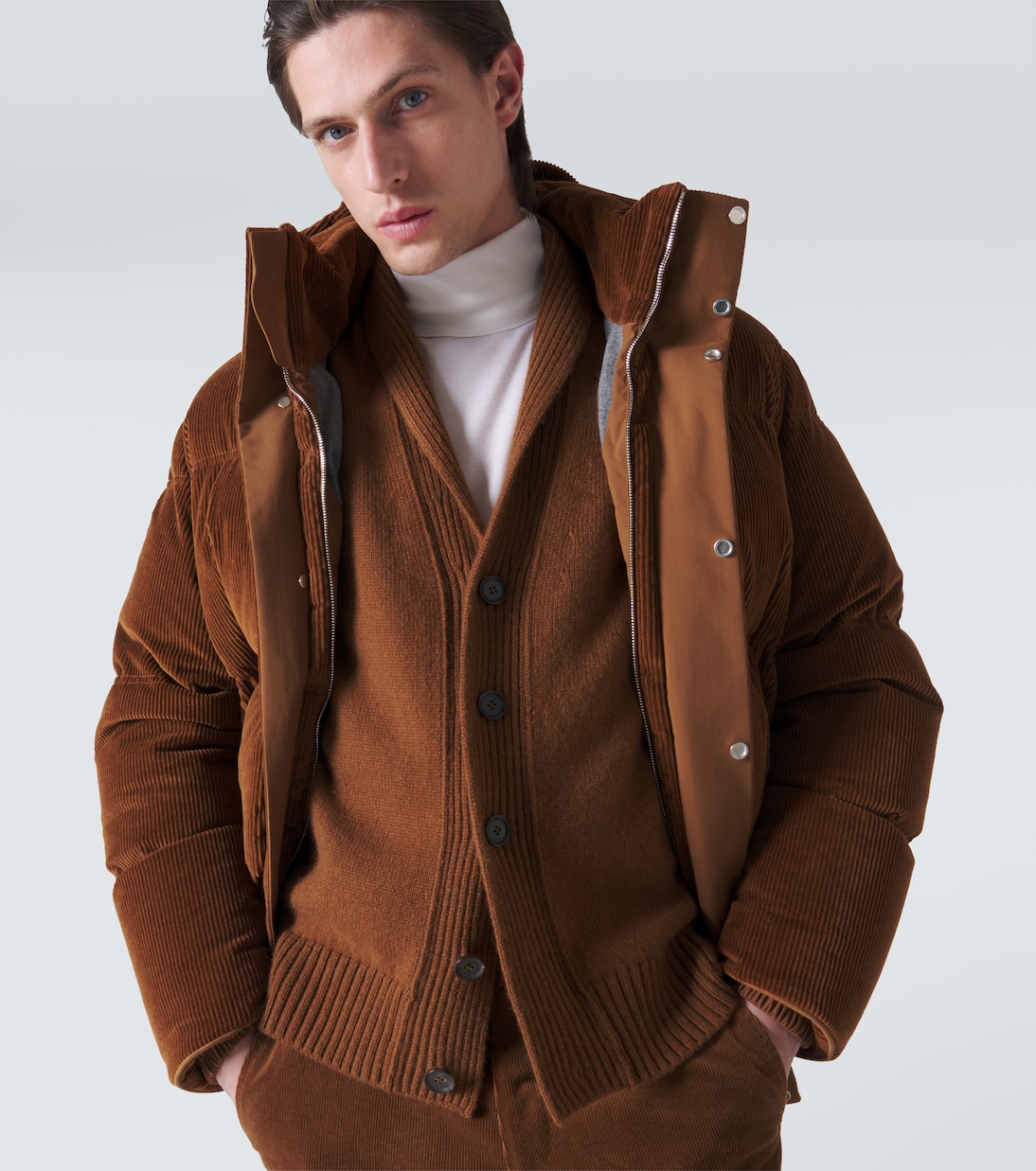 Cardigan in cashmere e mohair | Zegna