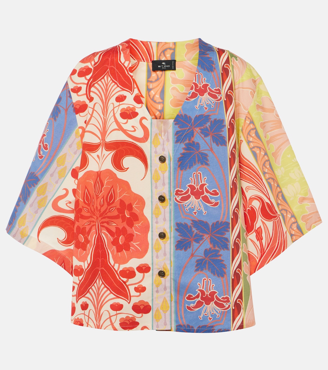 Camicia oversize in misto cotone | Etro