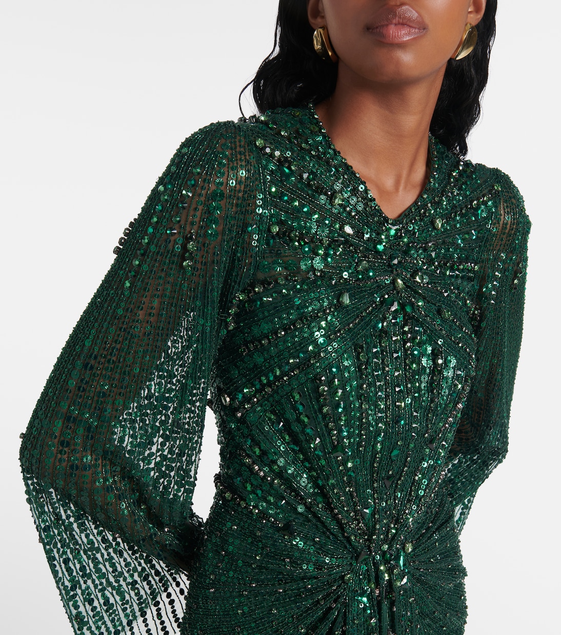 Anja sequined gown | Jenny Packham