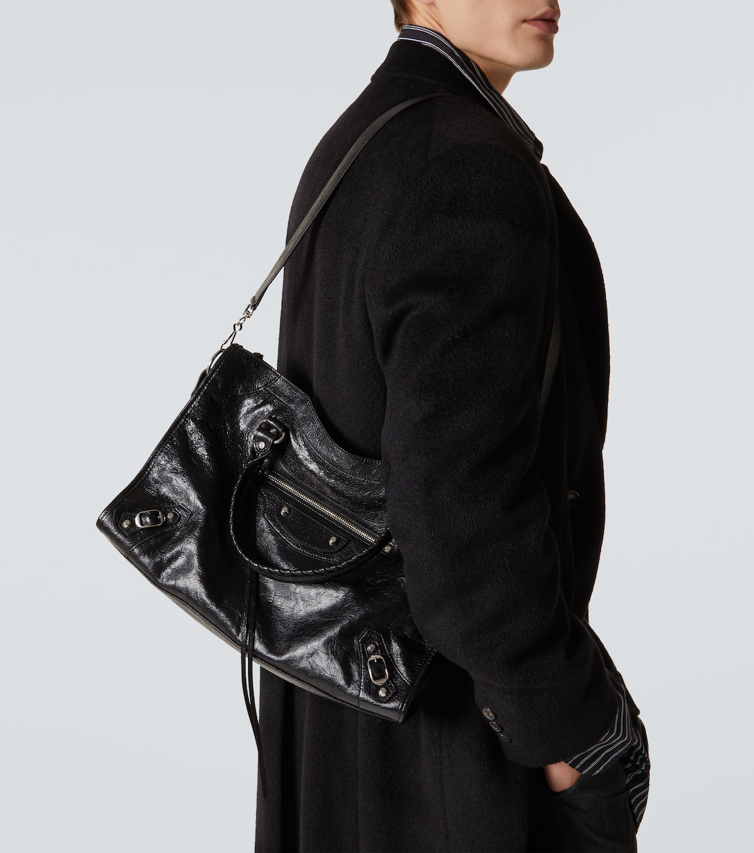 Tote Le City Medium aus Leder | Balenciaga