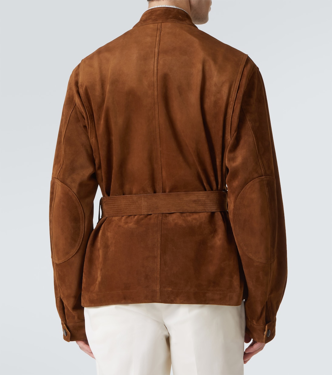 Belted suede field jacket | Dunhill
