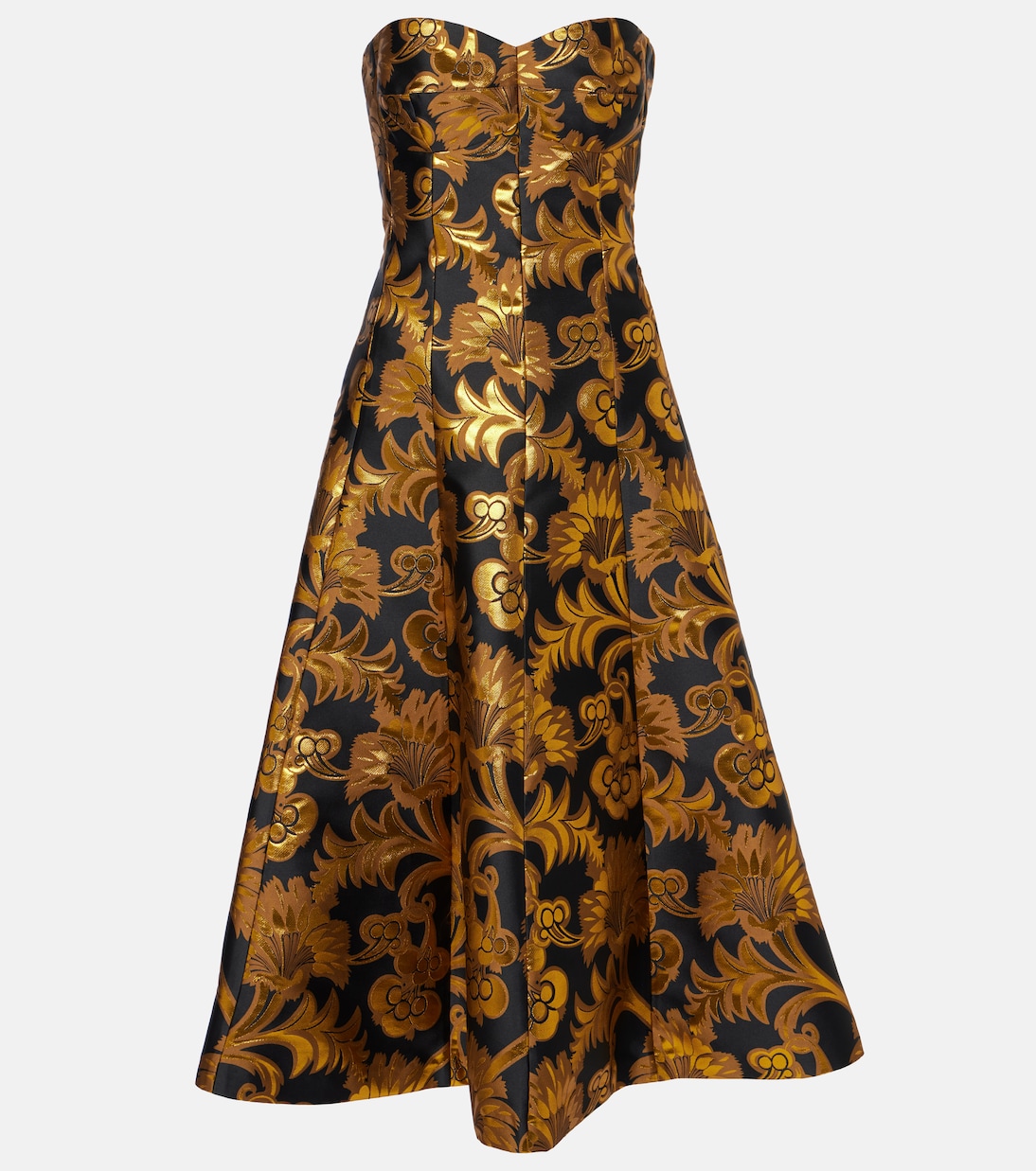 Abito bustier lungo con lamé  | Etro