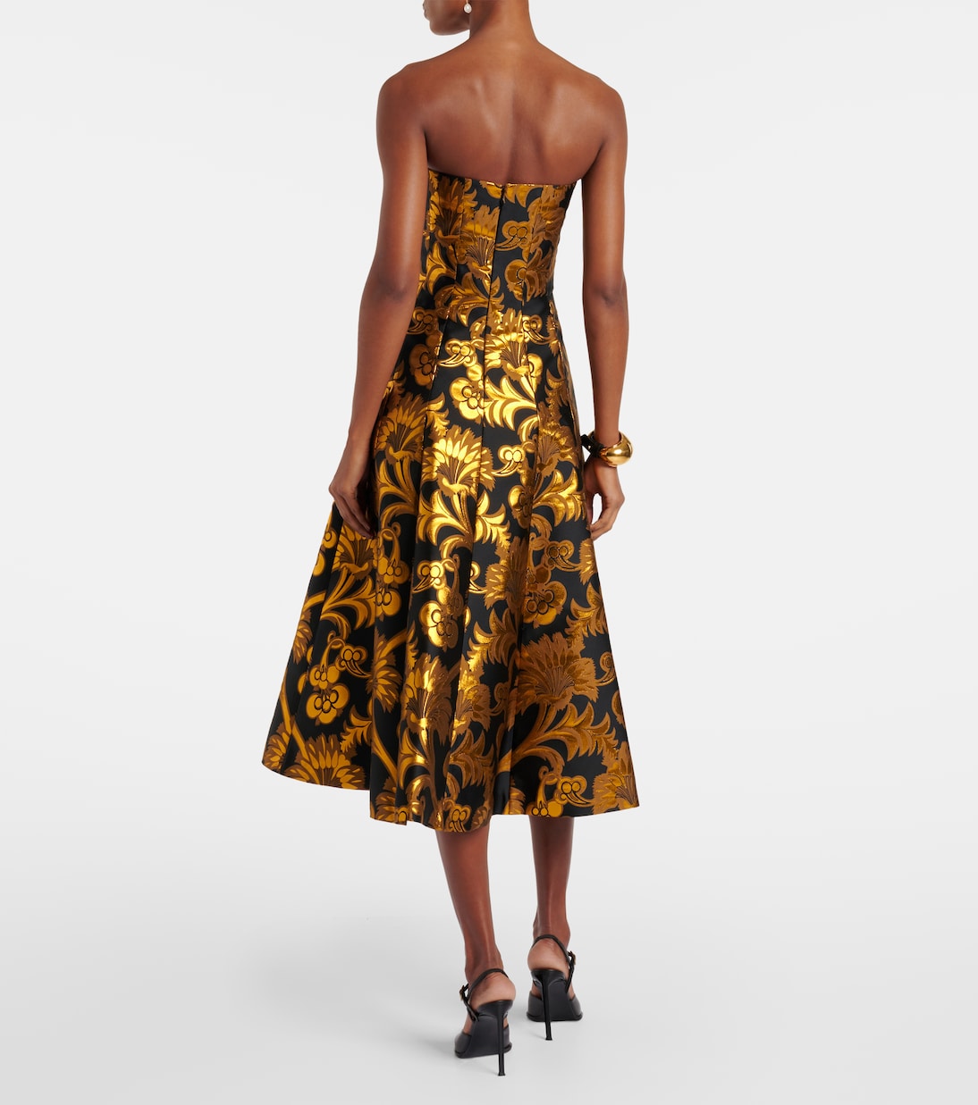 Abito bustier lungo con lamé  | Etro
