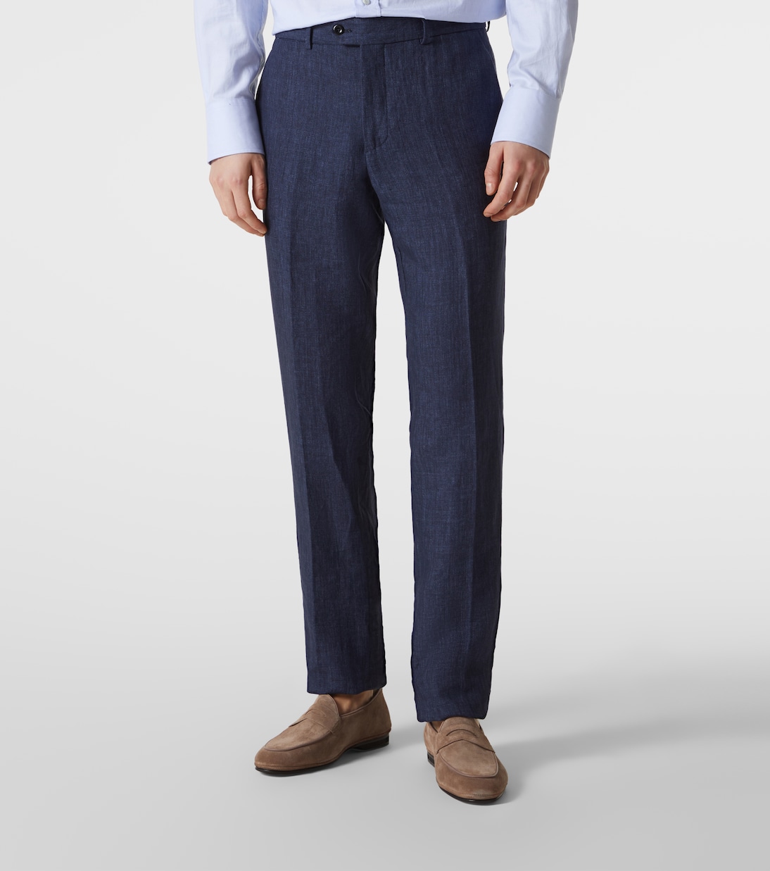 Pantaloni regular Modluca in lino | Rubinacci