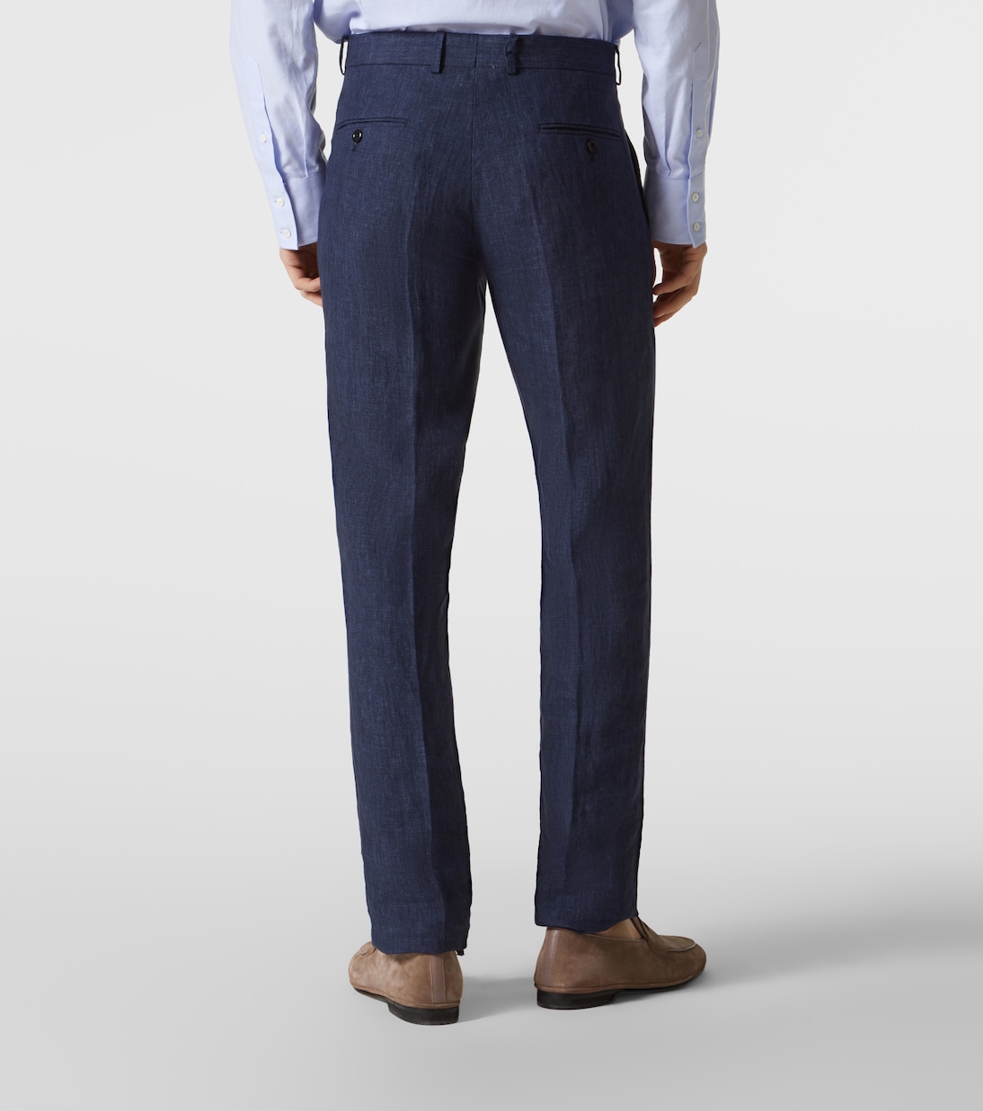 Pantaloni regular Modluca in lino | Rubinacci