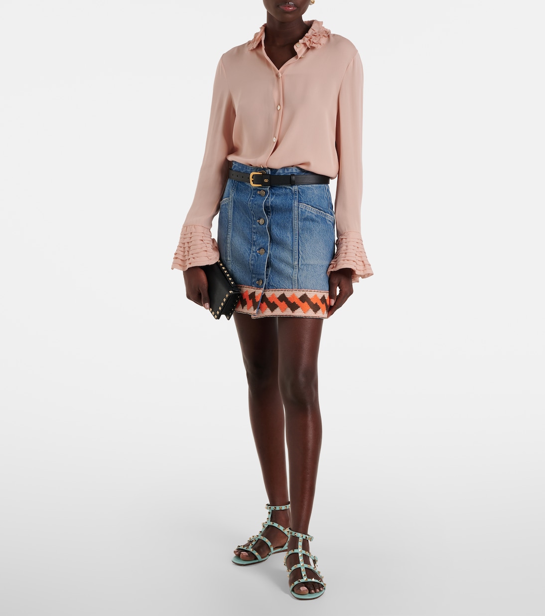 Sandali Rockstud Classic in pelle | Valentino Garavani