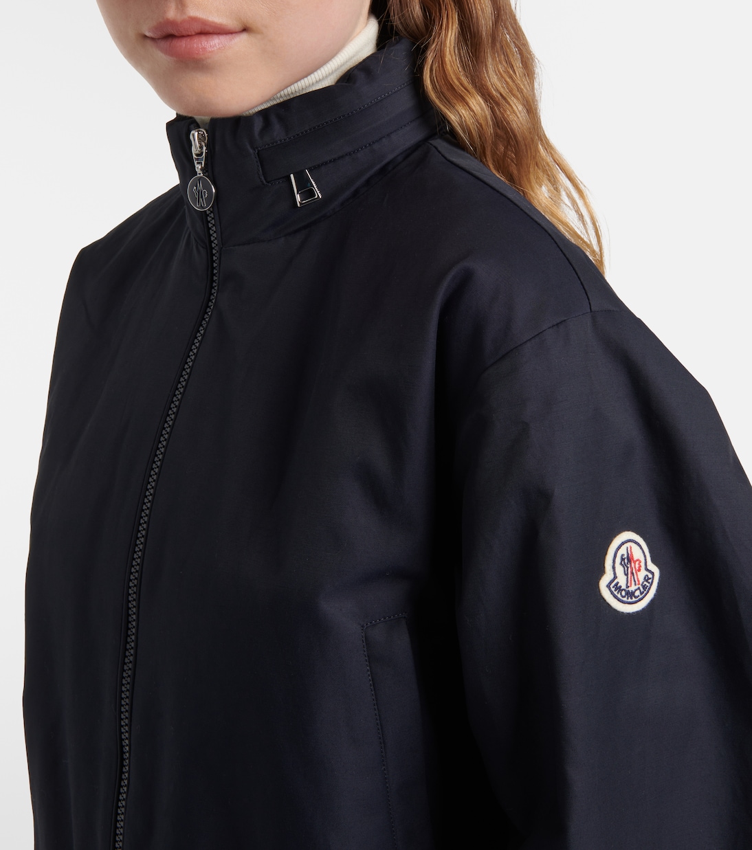 Piumino Janze in twill di misto cotone | Moncler