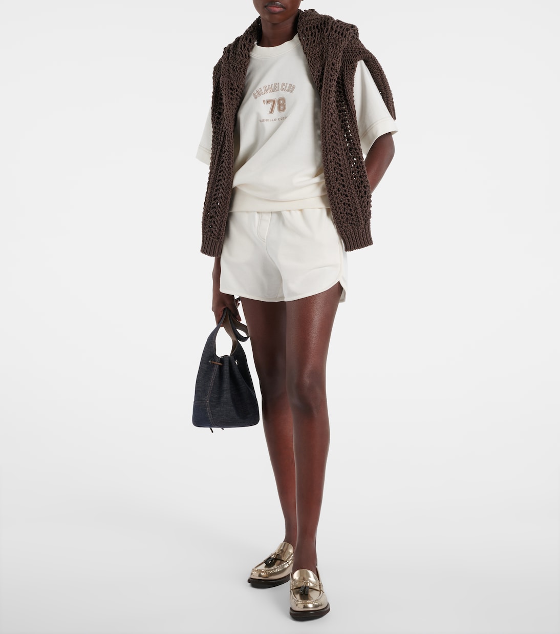 Shorts in cotone | Brunello Cucinelli