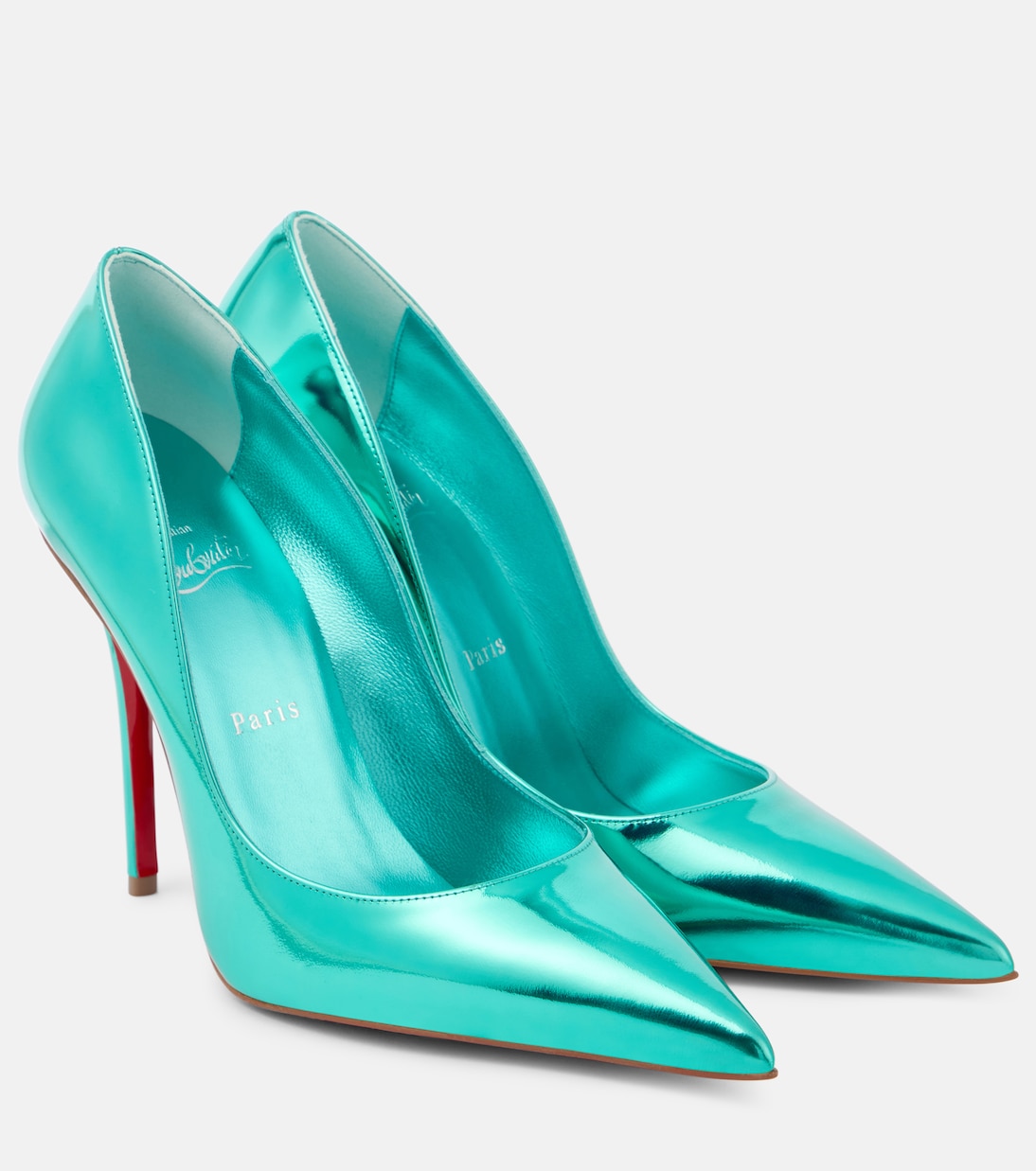 Pumps Miss Z 100 aus Metallic-Leder | Christian Louboutin