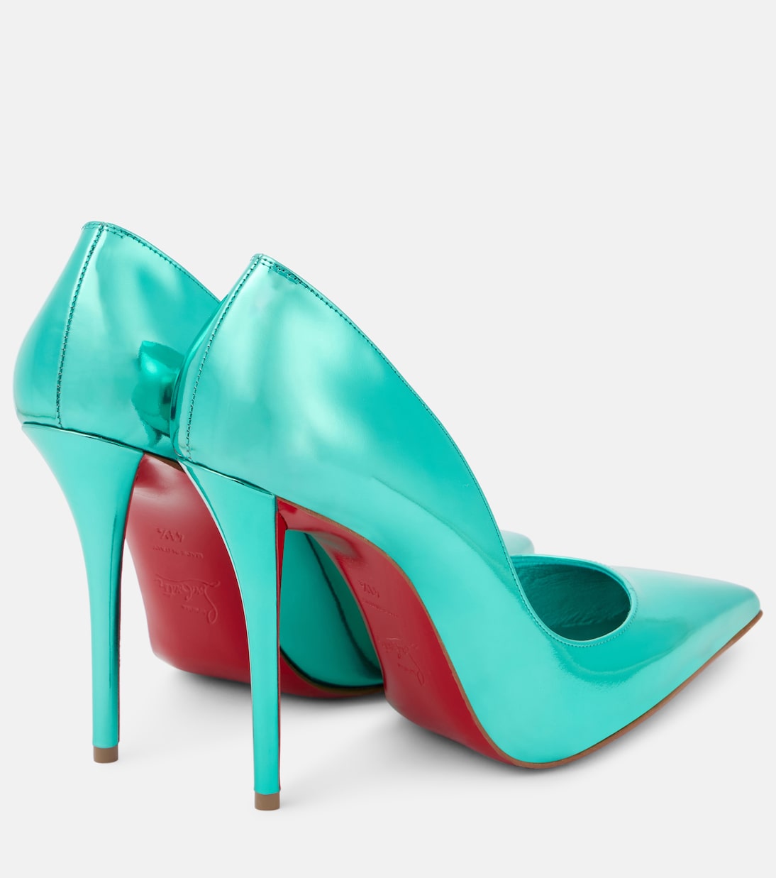 Pumps Miss Z 100 aus Metallic-Leder | Christian Louboutin