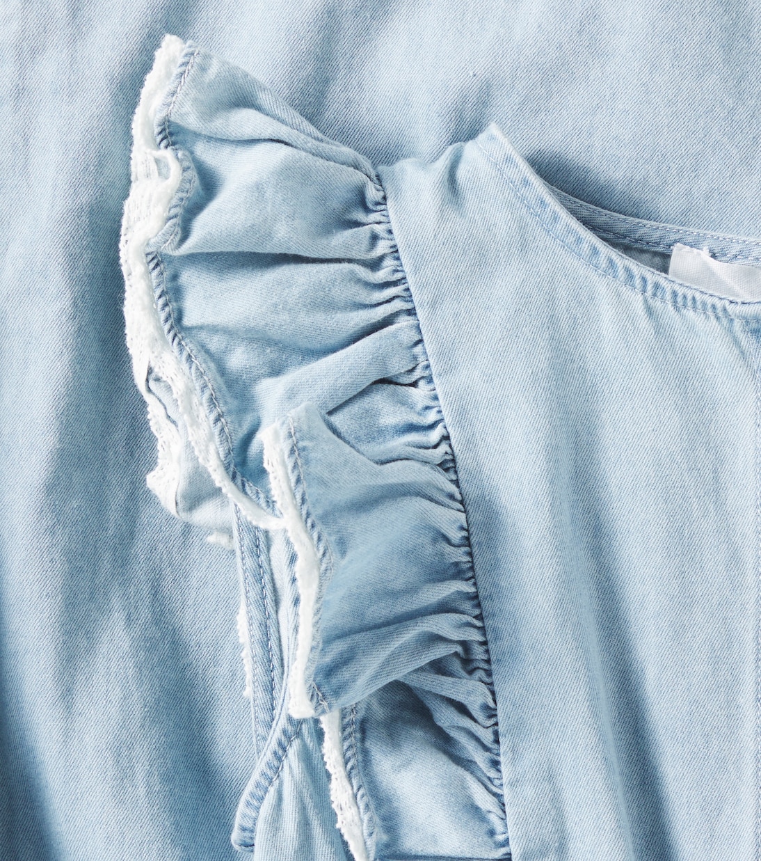 Abito di jeans Bella con volant | C'era Una Volta