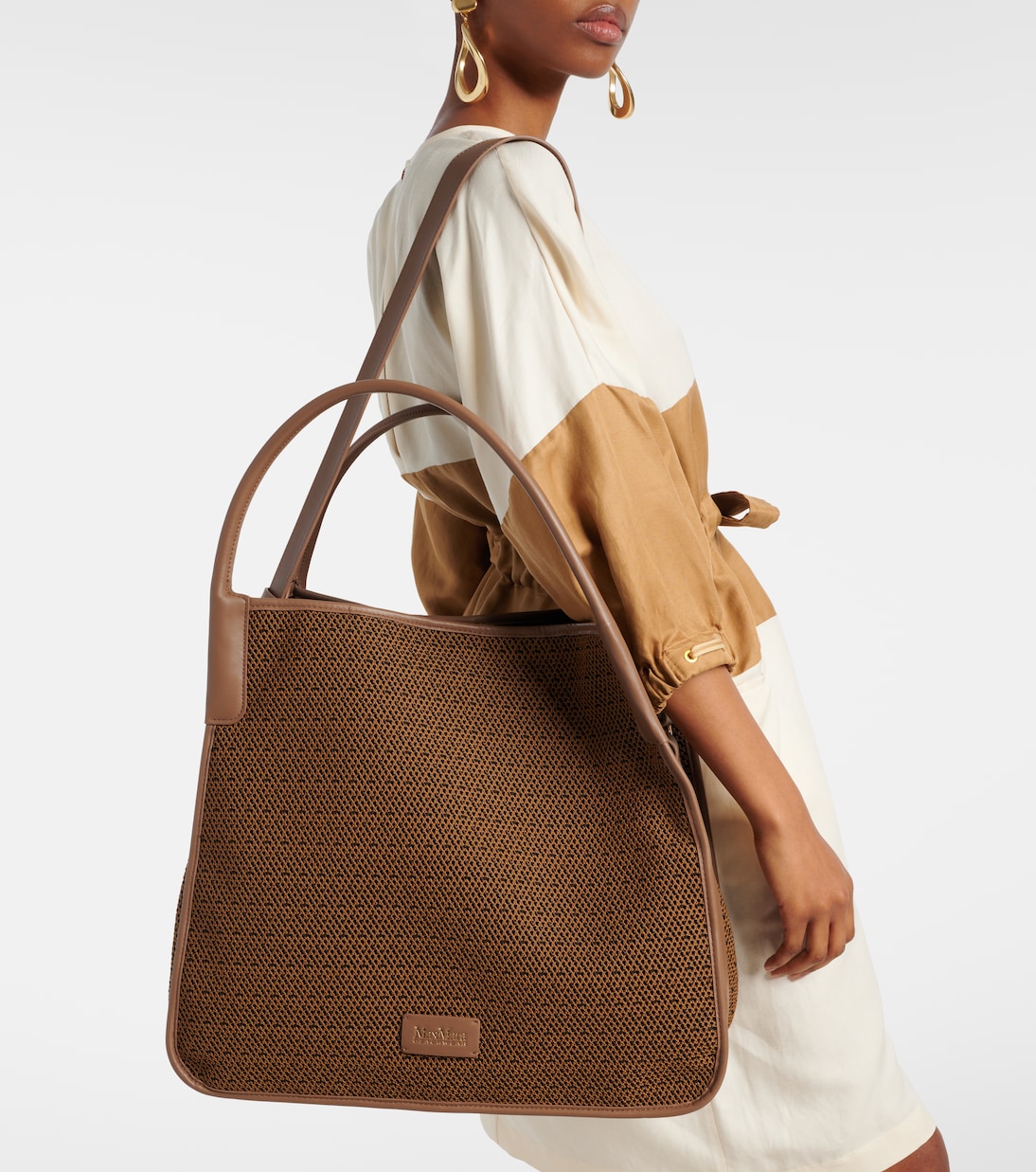 Tote Freda mit Leder | Max Mara