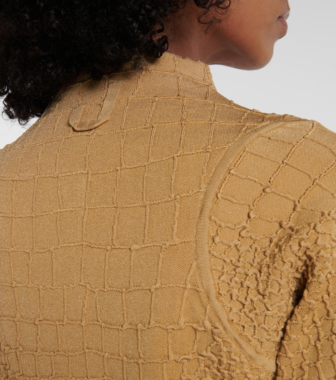 Cárdigan Scala con efecto cocodrilo | Jacquemus