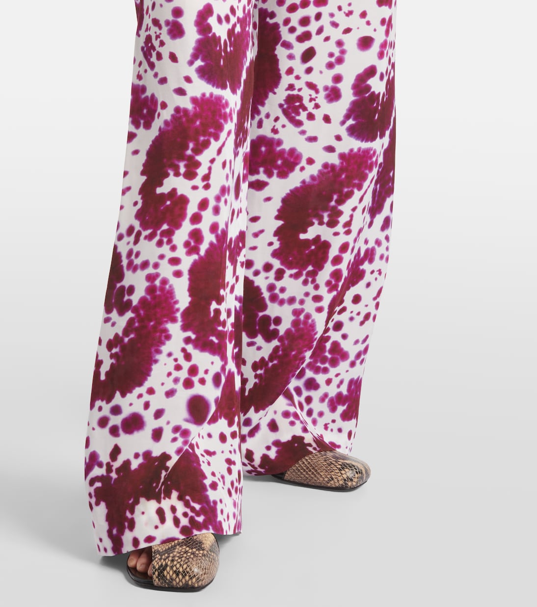 Crêpe straight pants | Dries Van Noten