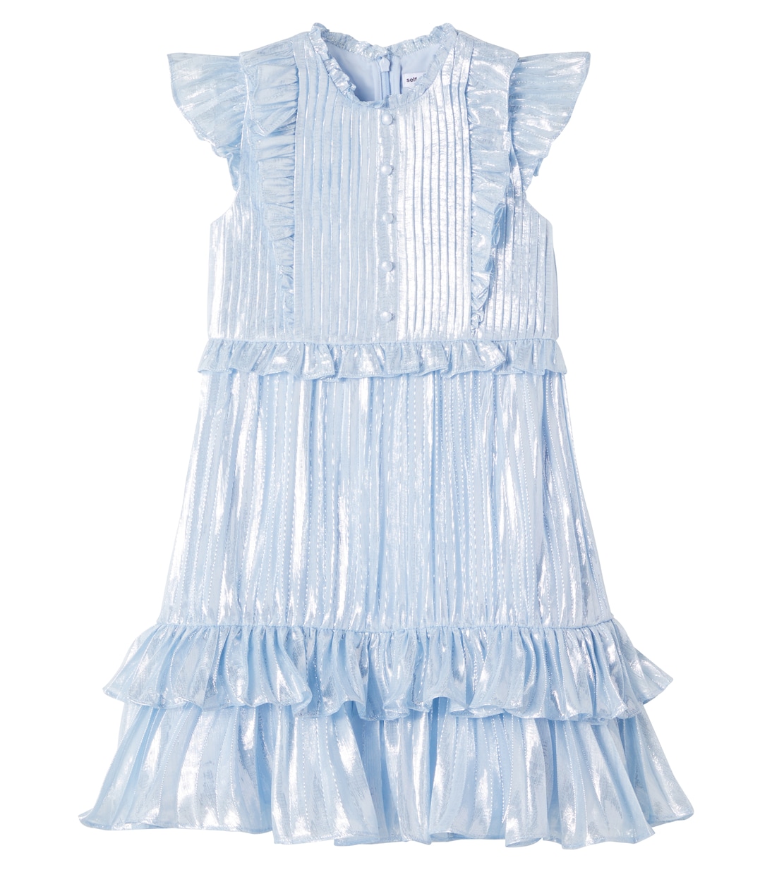 Kleid aus einem Seidengemisch | Self-Portrait Kids