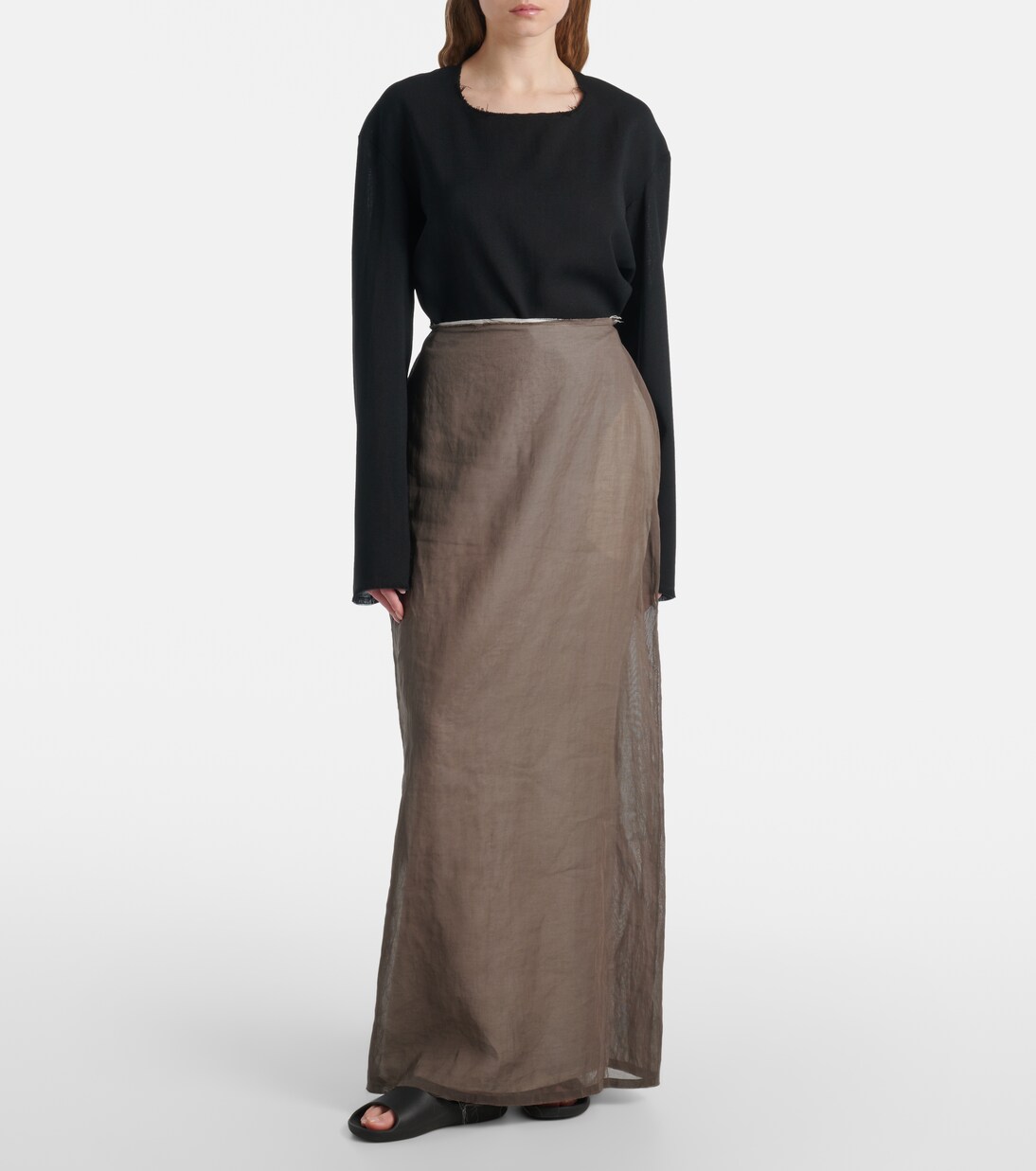 Cattaleya wool top | The Row