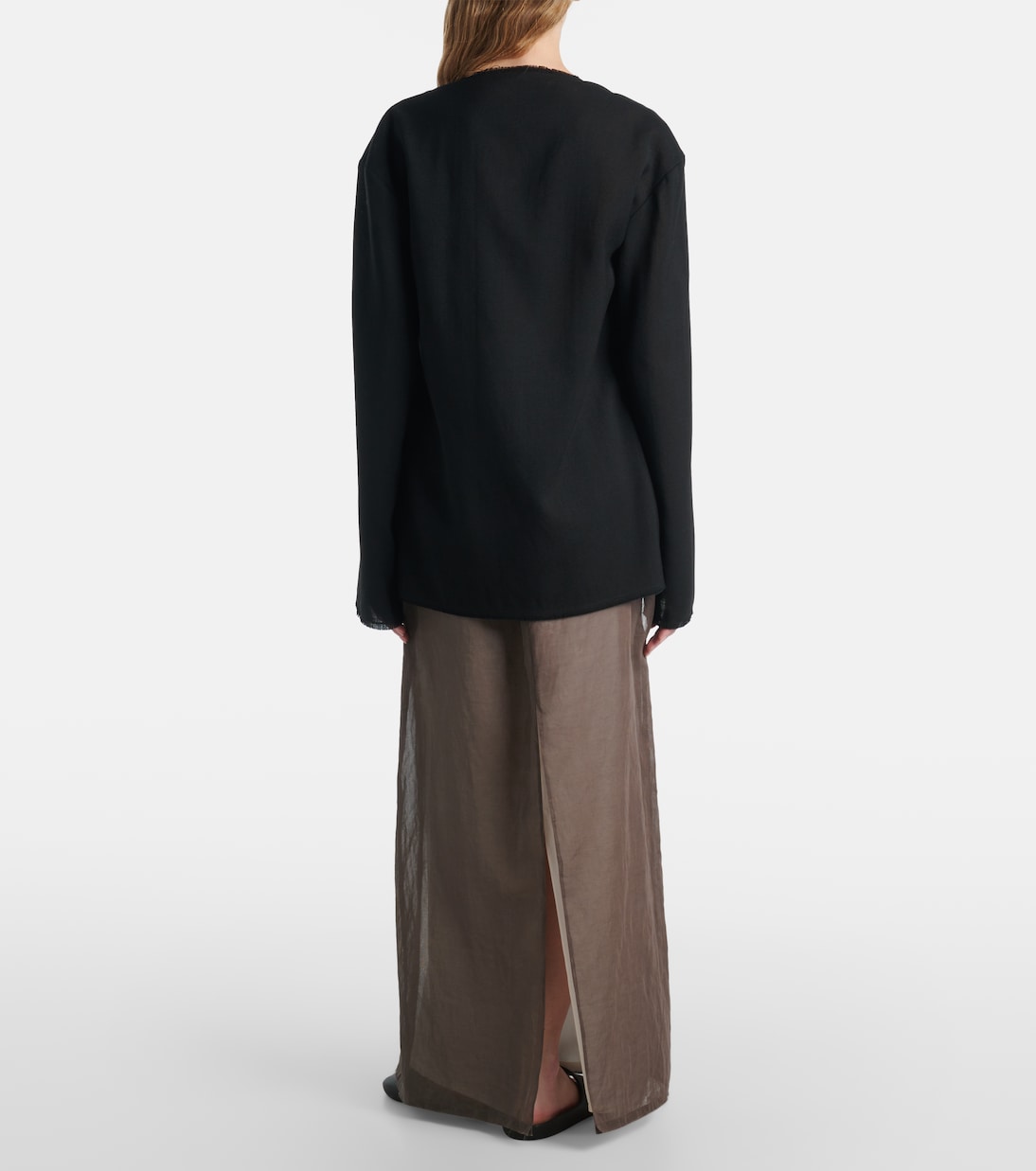 Cattaleya wool top | The Row