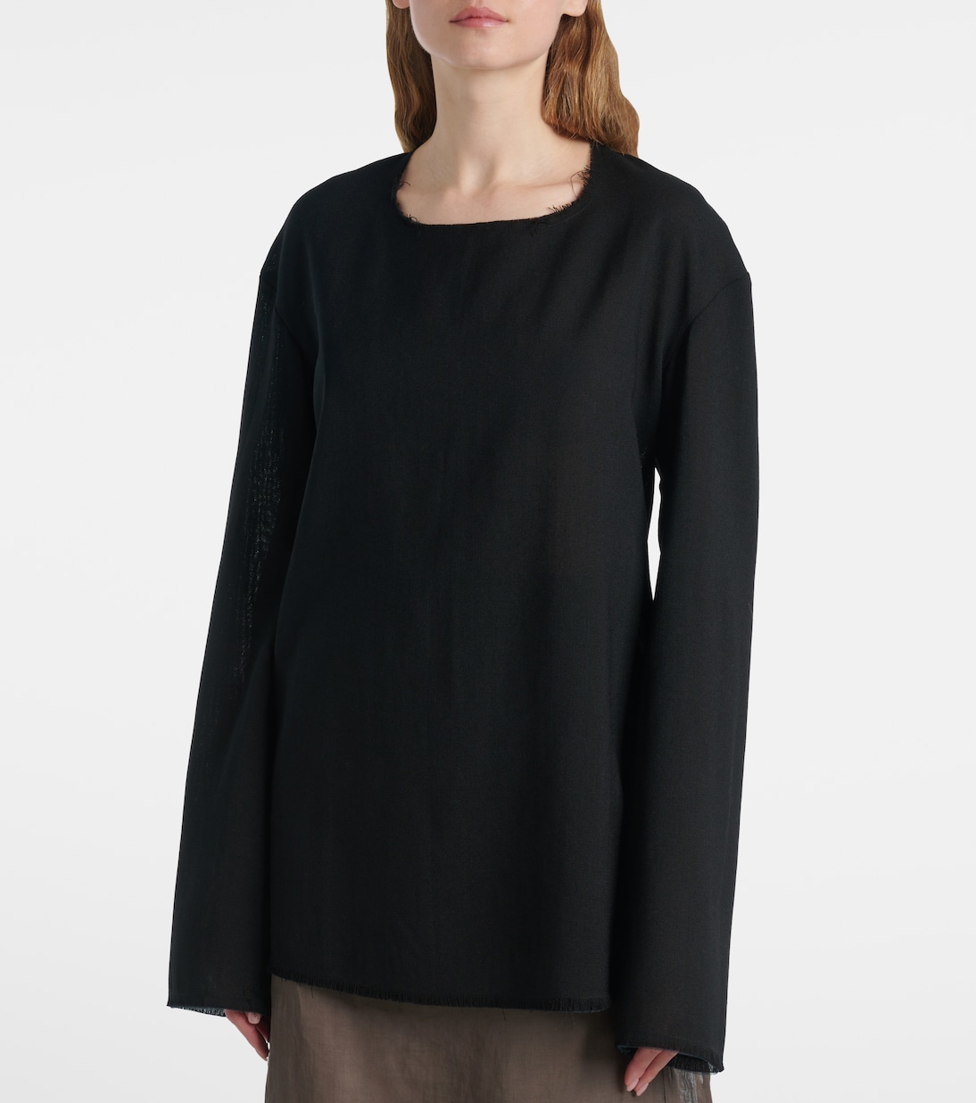 Cattaleya wool top | The Row