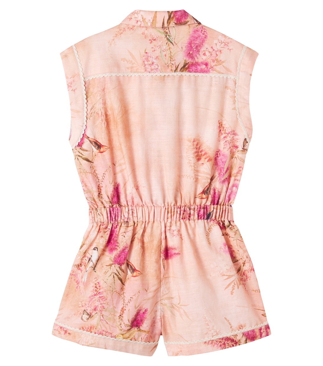 Playsuit Cascadian aus Baumwolle | Zimmermann Kids