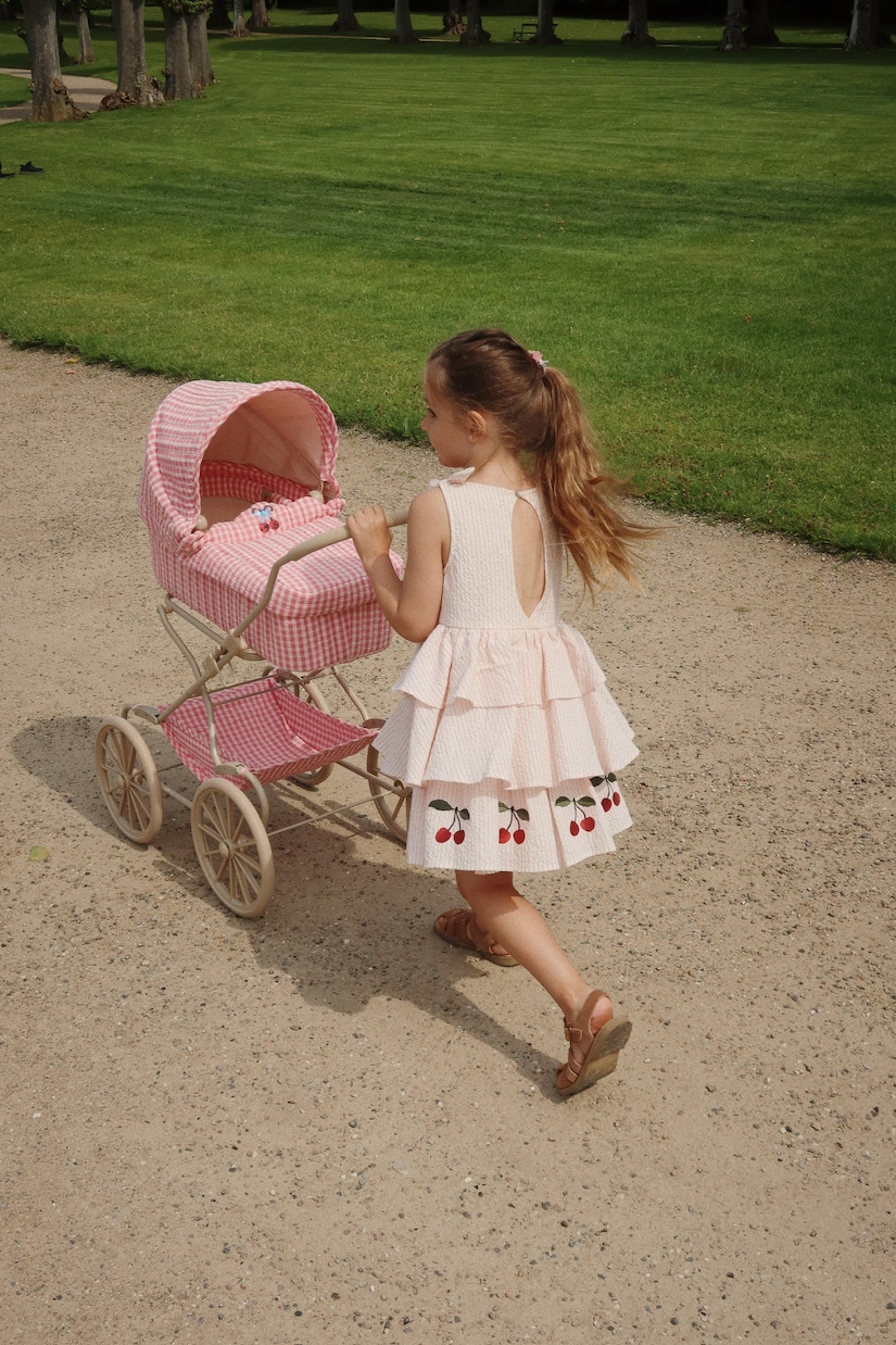 Robe Ellie rayée en coton | Konges Sløjd