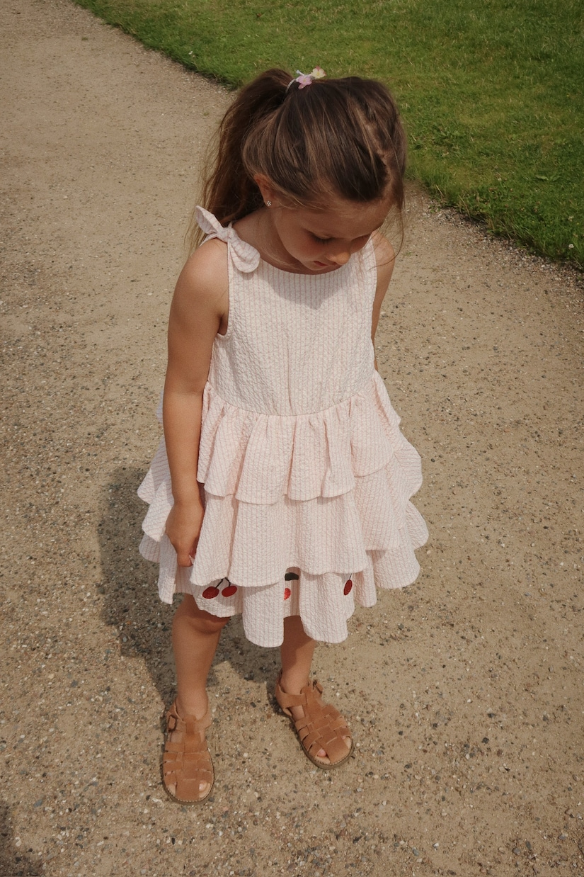 Robe Ellie rayée en coton | Konges Sløjd
