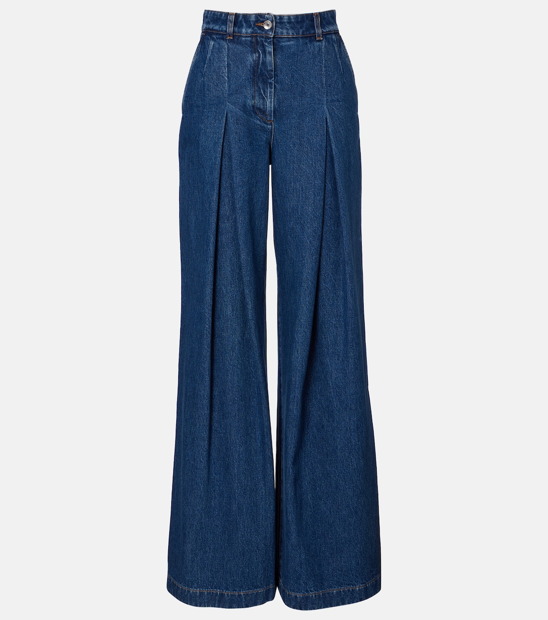 Pleated wide-leg jeans | Dolce&Gabbana