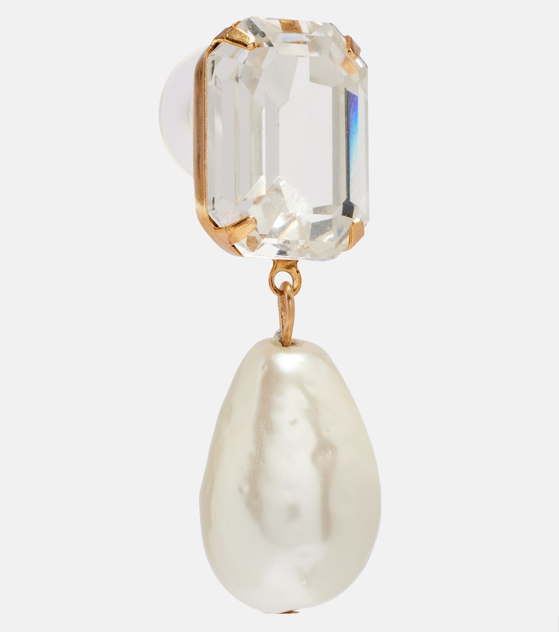 Liana gold-plated drop earrings | Jennifer Behr